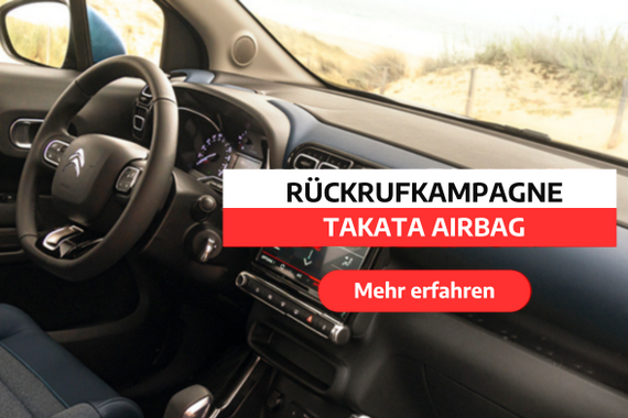 Rückrufkampagne TAKATA Airbag : Citroën C3 & DS3